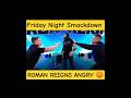 Angry Roman Reigns 😡 On Bron Breaker 😲 In Smackdown 💪