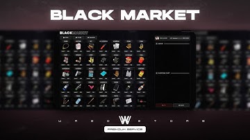 Fivem Black Market | WASD Scripts