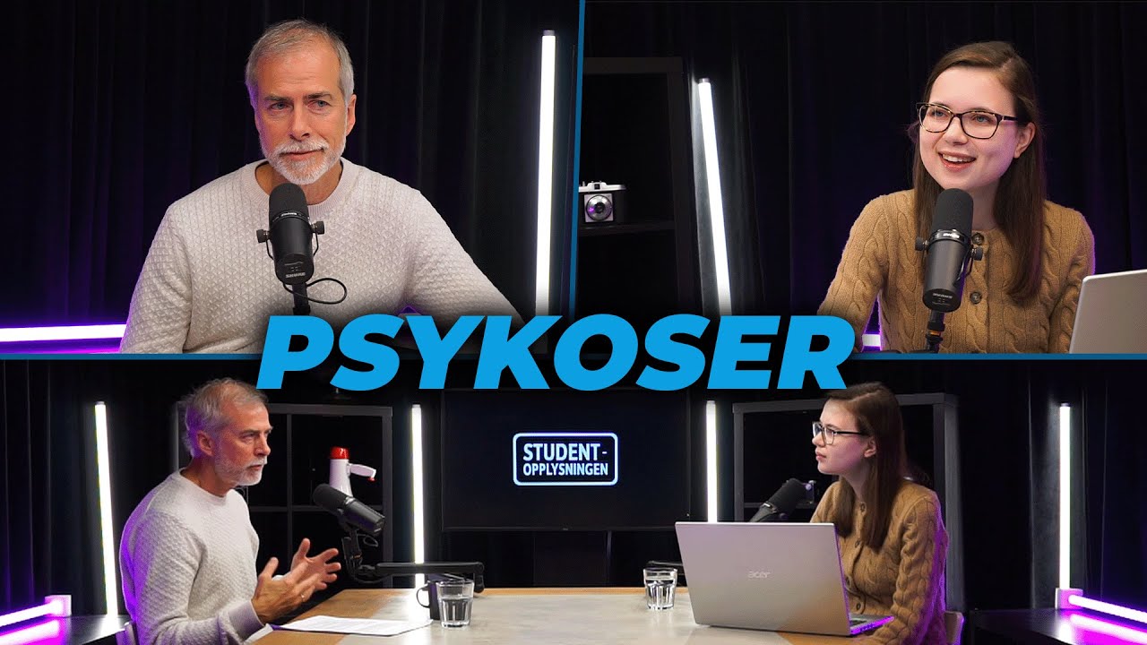 Psykoser og vrangforestillinger - årsaker som rus, stress, biologi og om studenter er i riskogruppen