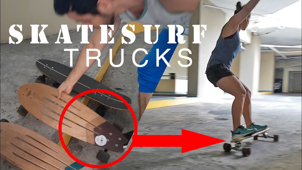 Surf Skate Trucks!? Paris vs Gullwing vs Carver YouTube