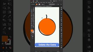 How create flat illustration Oranges