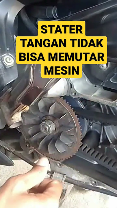 penyebap stater tangan tidak bisa memutar mesin#shorts#shortsvideo #shortsfund