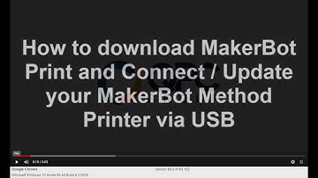 Connecting Makerbot Print to your Makerbot Method Printer via USB