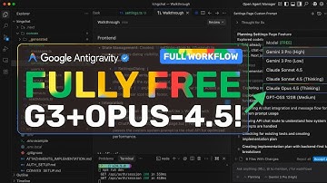 Google Antigravity + FREE Opus 4.5 & Gemini 3: This CRUSHES Cursor for FREE! CRAZY FREE Alternative!