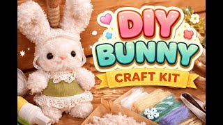 How to Make a Plush Bunny | DIY Cute Bunny Tutorial for Beginners