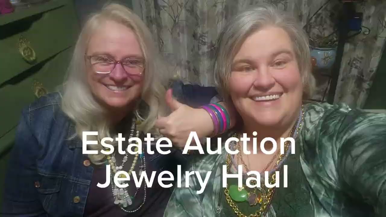 Estate Auction Jewelry Haul