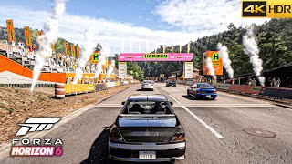 Kinkaku-ji Trail - 2004 Mitsubishi Lancer Evolution VIII MR | FORZA HORIZON 6 - 4K