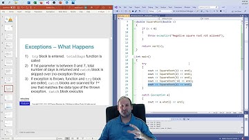 C++ Exception Handling and Function Templates