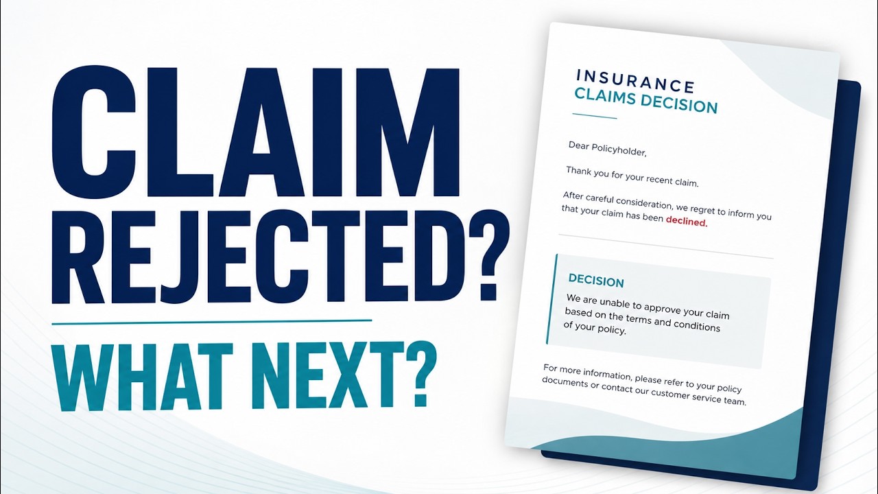 Insurance Claim Rejected? What Next? video