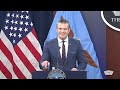 LIVE: Secretary of War and CJCS, Air Force Gen. Dan Caine, Hold a Press Briefing at the Pentagon.