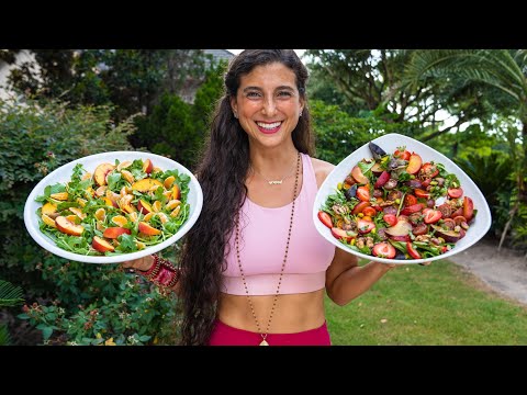 3 AWESOME Healthy Salad Recipes THAT AREN'T BORING | FullyRaw Vegan