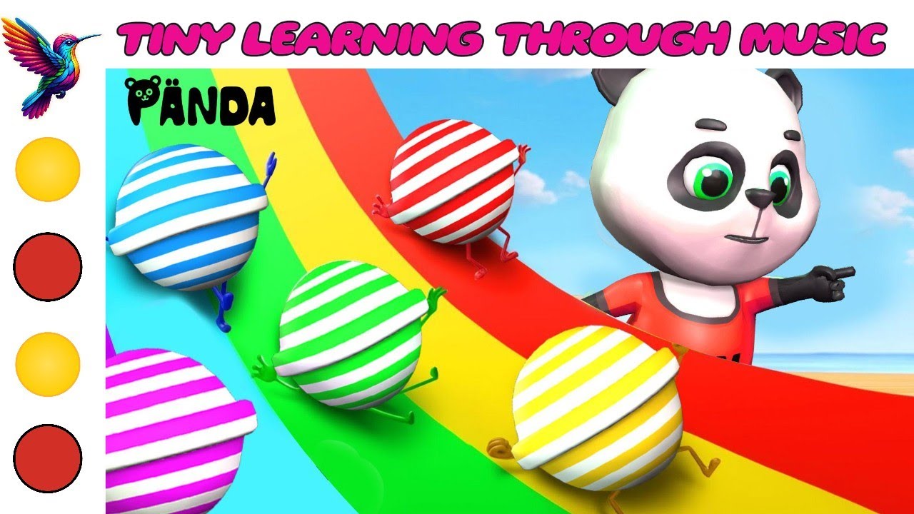 Learning Colors and Colorful Candy Song | Nursery Rhymes & Kids Songs