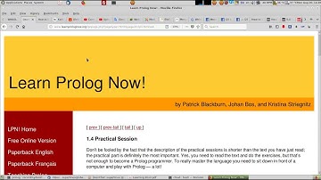 learn prolog now 1.4 practical session جلسة تدريب عملية