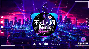 不过人间 - 海来阿木 (抖音热播DJ版) Bất Quá Nhân Gian Remix【動態歌詞Lyrics】『月亮月亮你別睡。』HOT DOUYIN TIKTOK