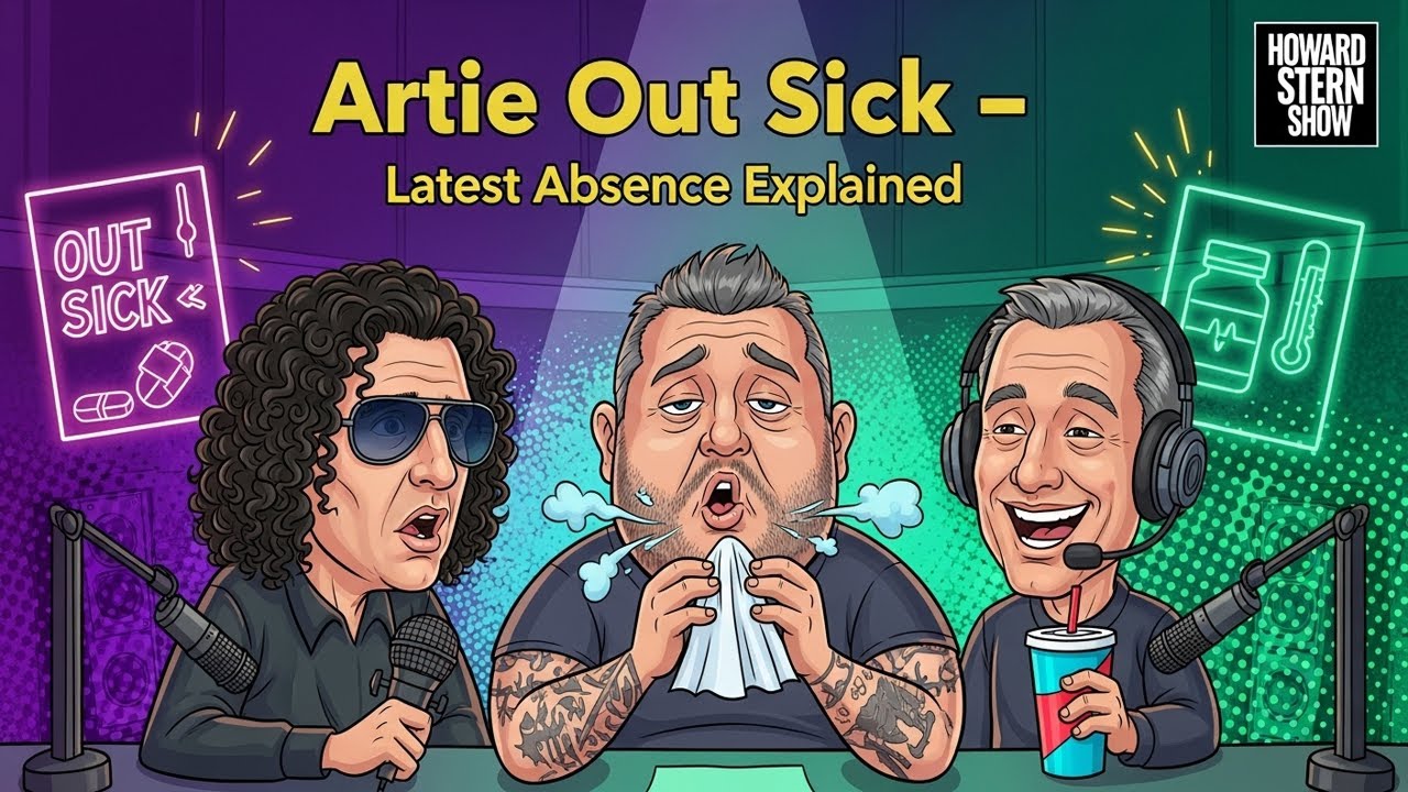 Artie TV Show: Artie’s Latest Absence aka Artie Out Sick | Howard Stern Show