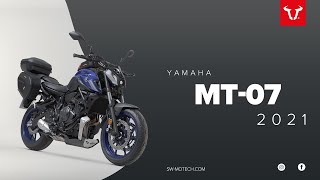 Umbau Yamaha MT-07: Kurzer Kennzeichenträger und Cockpit Scheibe