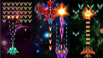 Galaxy Attack Shooting Gameplay Walkthrough (Android & iOS)