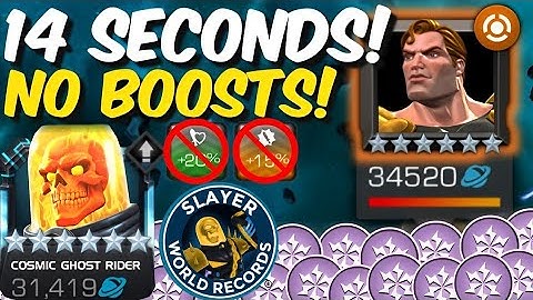 14 SECOND MOST ANNOYING HYPERION SOLO - WORLD RECORD (NO BOOSTS) - Marvel Contest of Champions