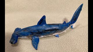 Creations in Clay Hammer Head Shark - Part 1of 2 - Clay tutorial for beginners