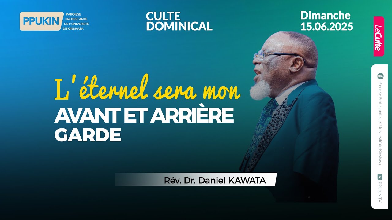 L'ÊTERNEL SERA TON ARRIÈRE ET AVANT GARDE, Docteur Daniel KAWATA