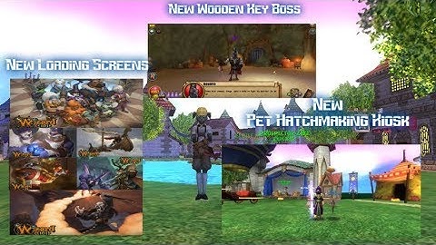 New Loading Screens, Pet Kiosk, Bosses, and More! | Spring 2018 Test Realm Review (Wizard101)