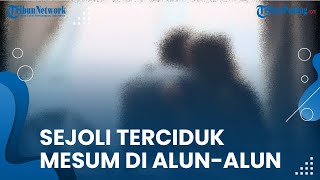 Viral Video Sejoli Terciduk Mesum di Alun-Alun Kota Mojokerto, Satpol PP: Akan Memantau 24 Jam