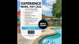 Stone Creek - affordable apartments in Lewisville, TX