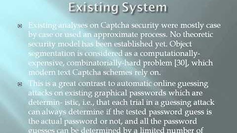 2014 IEEE JAVA Captcha as Graphical Passwords—A New Security Primitive Based on Hard AI Problems