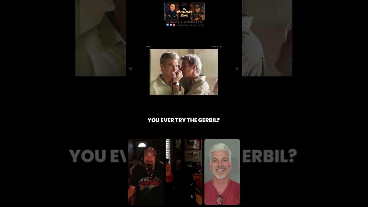 Barry Shares a Hilarious Whispered Secret #RichardGere #Gerbal #chrisandmikeshow #funny