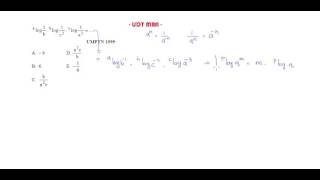 CONTOH SOAL LOGARITMA SBMPTN 1999