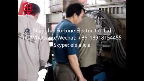 Horizontal continuous casting line for copper strip