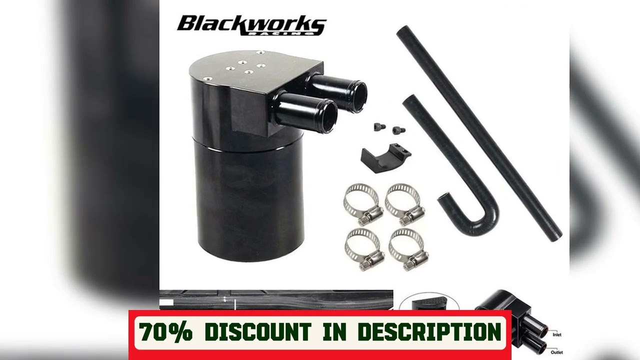 A must-have product! Reservoir Fuel Tanks Oil Catch Can Box with Silicone Radiator Hose For BMW N5