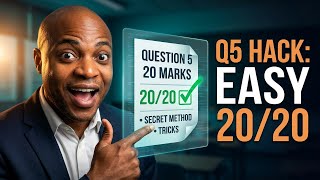Question 5: 20 Marks Most Grade 12s Throw Away | English FAL Paper 1 Language & Editing