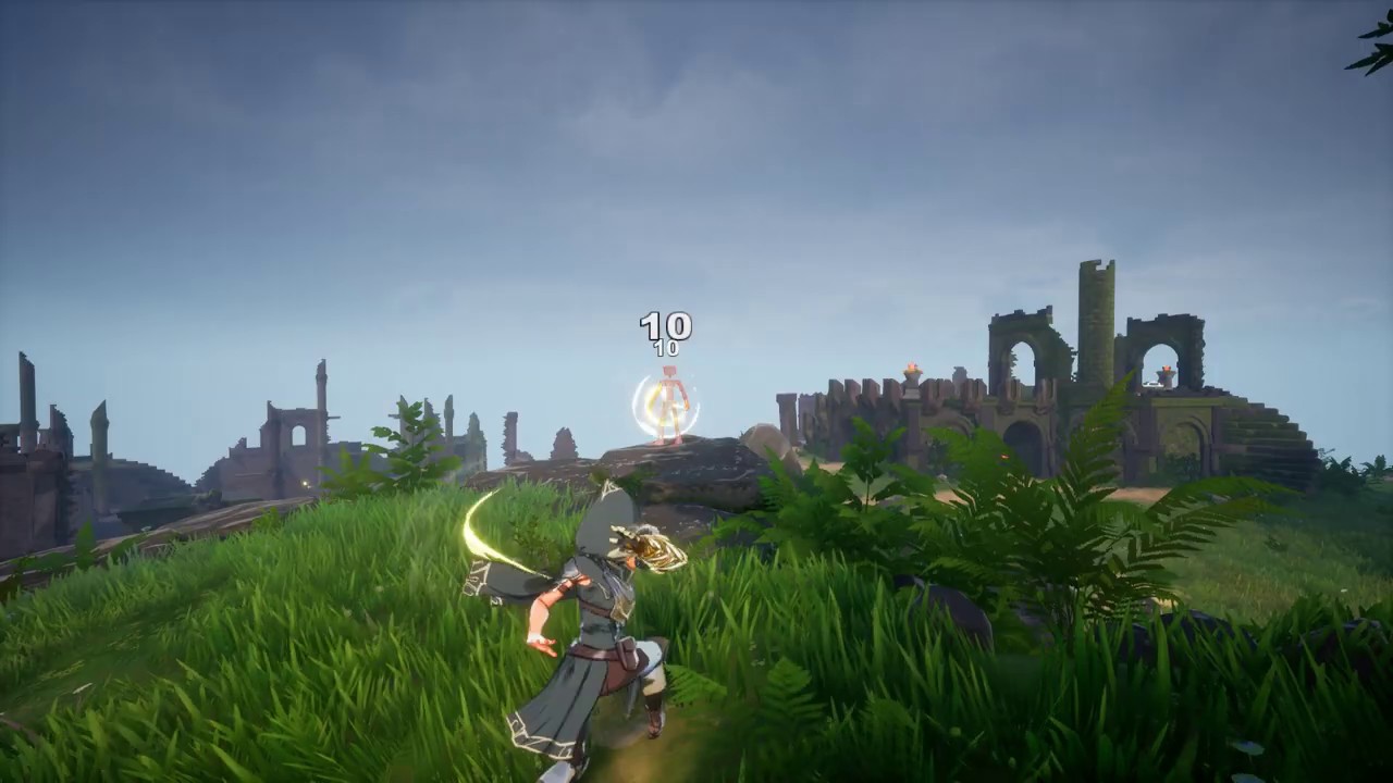 Spellbreak Closed Beta - Wind Shear Spell - YouTube