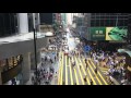 One Minute in Hong Kong - Pedestrians Crossing