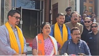 CM Delhi lays the foundation stone of Footover Bridge at Ladakh Buddha Vihar, New Delhi