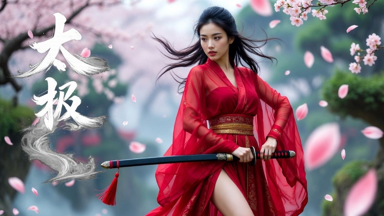 Eleganz trifft pure Power 🗡️ | AI - Created Martial Arts in Cinematic 4K