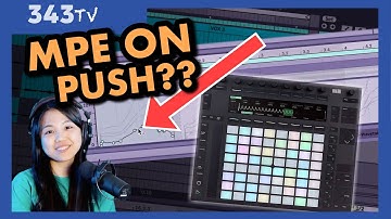 How To Use MPE With Ableton Push 2 in Live 11