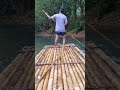 Bamboo rafting in Khao Lak.