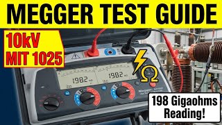 Megger test #IR test how to use Megger and how to test cable by Megger tracking cable fault.