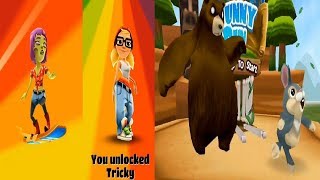 Subway Surfers VS Bunny Run 2018 - Games for kids funny runing screenshot 5