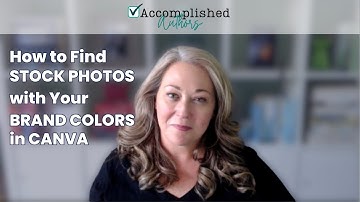 How to Find Stock Photos with Your Brand Colors in Canva