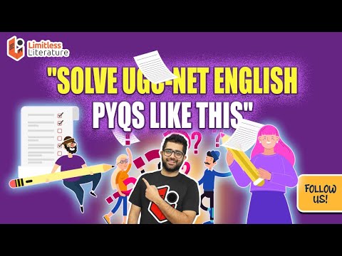 Solve UGC-NET English Literature Previous Year Papers Like This 