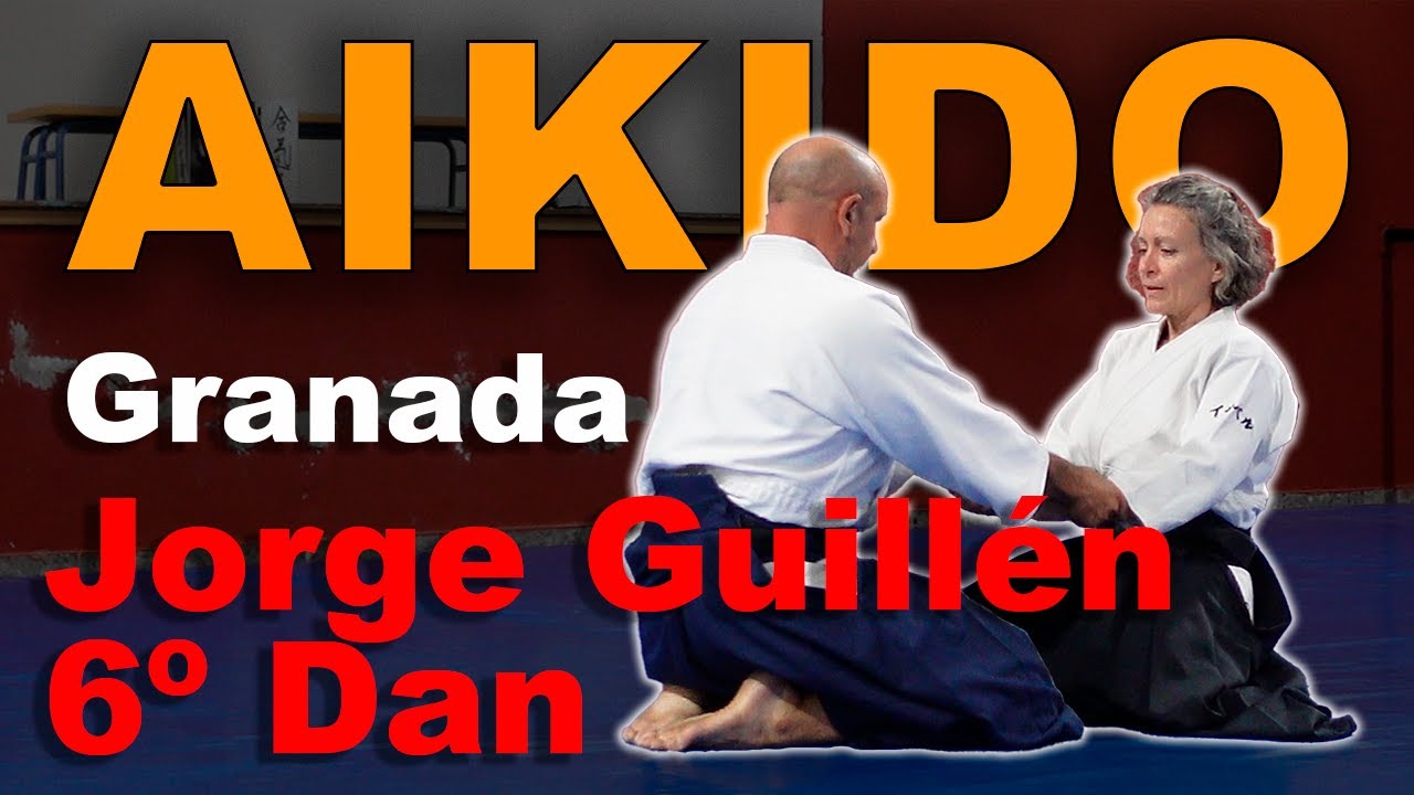 Entrenando Aikido en Granada con el Sensei Jorge Guillén - 6º Dan
