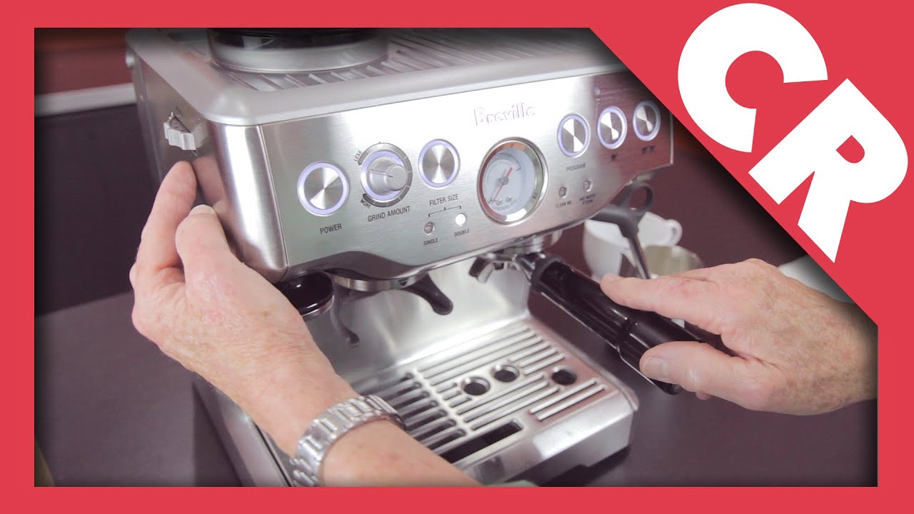 Breville ® Red Barista Express ™ Espresso Machine  Cappuccino machine,  Espresso machine, Espresso machine reviews
