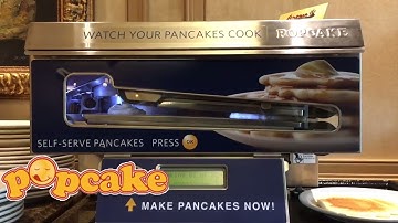 The POPCAKE Pancake Cooker Making Pancakes