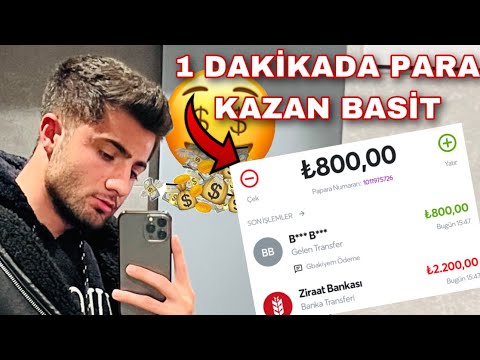 1 DAKİKADA KAYIT OL $10  300TL PARA KAZAN💰 (KANITLI) - İnternetten Para Kazanma | Dolar Kazanma