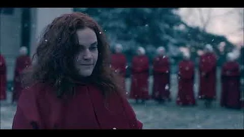 The Handmaid's Tale - Stoning Janine to Death (S01...