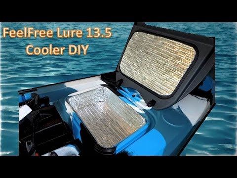 FeelFree Lure 13.5 DIY Hatch Cooler - YouTube