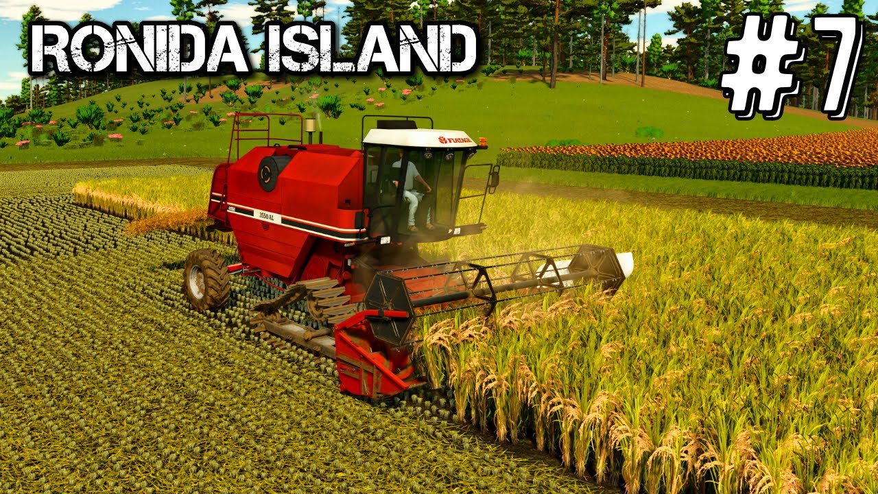 Карта острова Ронида, покадровая съёмка, эпизод №7, Farming Simulator 25, геймплей fs25